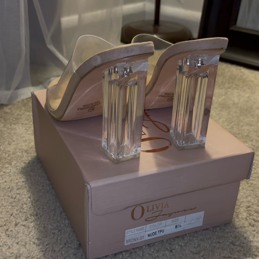 Olivia Jaymes Nude TPU Women Shoes